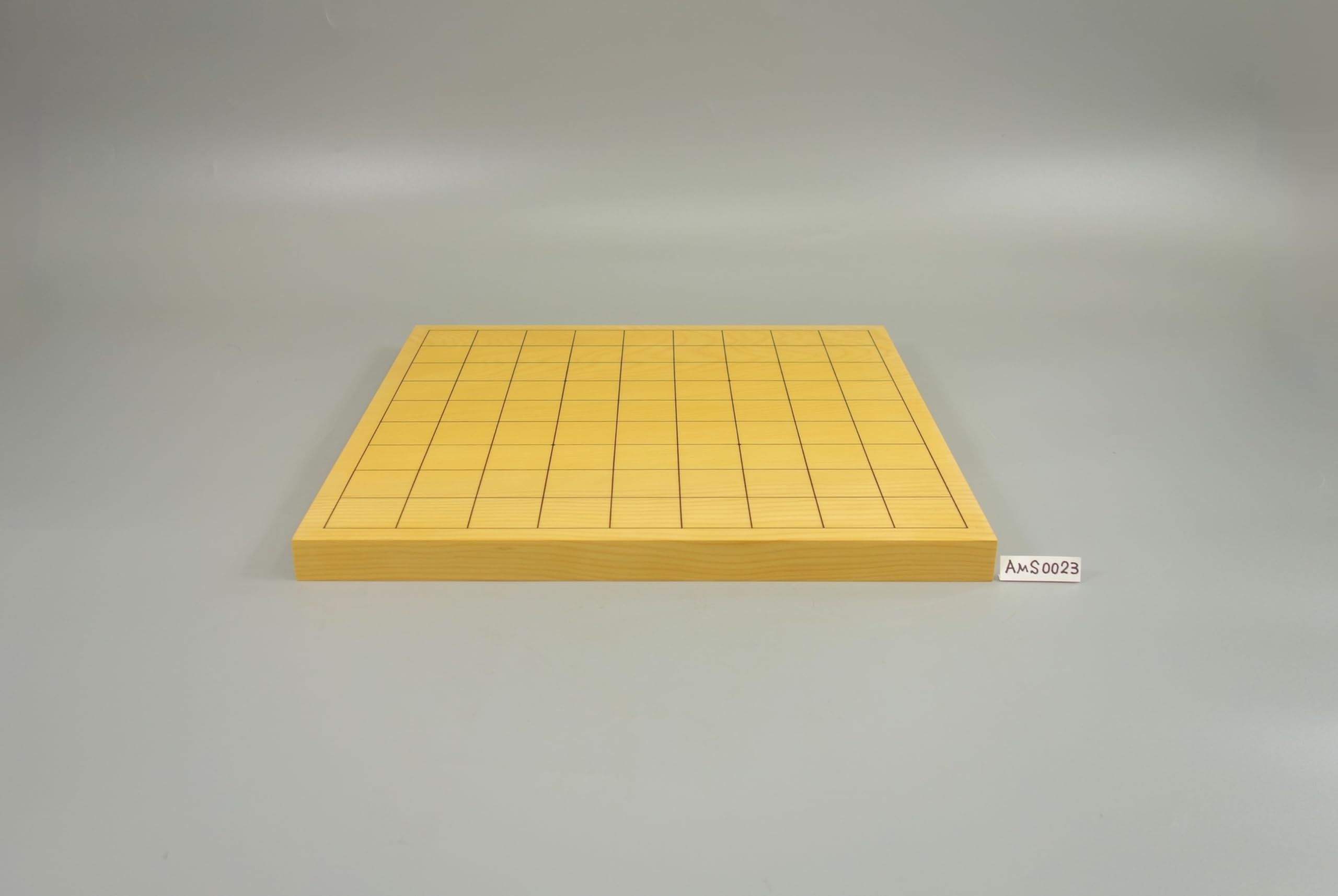 Amazon | 【AMS0023】日向産本榧(木裏)一枚盤 卓上将棋盤 駒台付